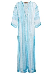 Missoni Mare Zig-zag knit kaftan