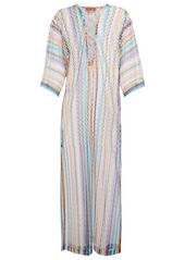 Missoni Mare Zig-zag knit kaftan