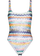 Missoni zig-zag pattern swimsuit