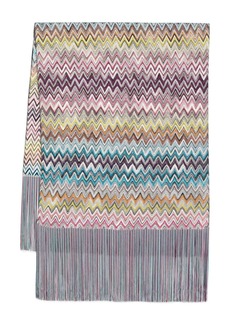 Missoni zig-zag woven scarf
