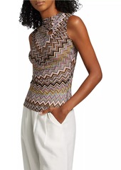 Missoni ZigZag Gathered O-Ring Top