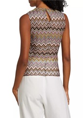 Missoni ZigZag Gathered O-Ring Top