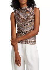 Missoni ZigZag Gathered O-Ring Top