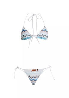 Missoni Zigzag Knit Bikini Set