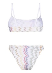 Missoni zigzag-motif bikini