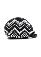 Missoni zigzag-pattern cosmetic bag