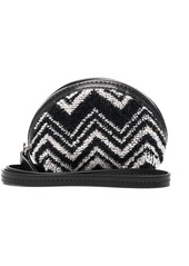 Missoni zigzag-pattern cosmetic bag