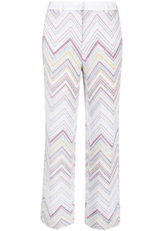 Missoni zigzag pattern tailored trousers