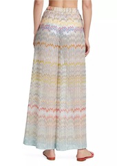 Missoni ZigZag Slit Beach Cover-Up Pants