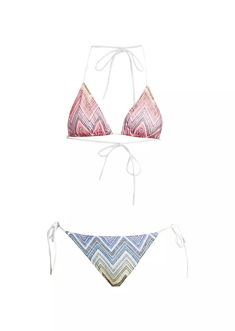 Missoni Zigzag Triangle Bikini Set