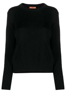 Missoni zigzag wool-blend jumper