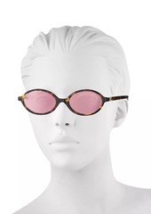 Miu Miu 50MM Oval Sunglasses