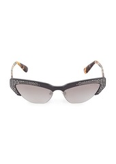 Miu Miu 59MM Cat Eye Rhinestone Sunglasses