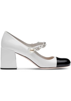 Miu Miu 80mm chain-strap pumps