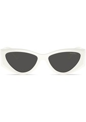 Miu Miu cat-eye frame logo-lettering sunglasses