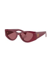 Miu Miu cat-eye frame tinted sunglasses