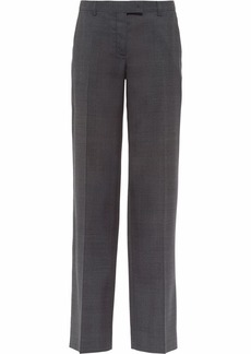Miu Miu check-wool trousers