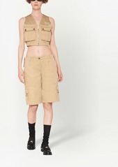 Miu Miu cotton chino bermuda shorts