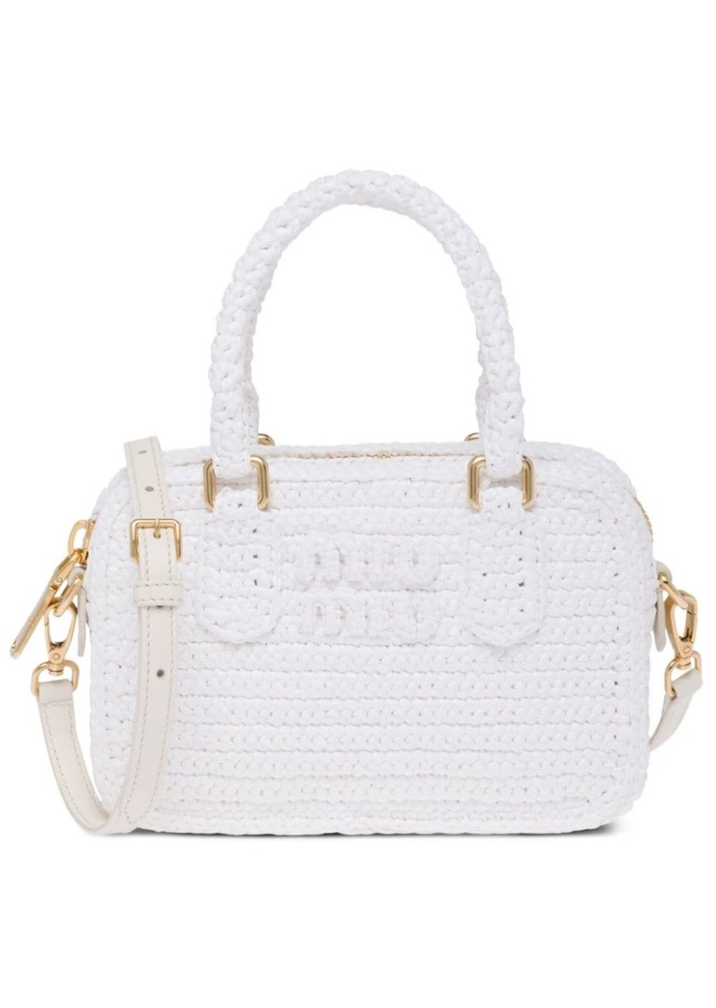 Miu Miu crochet mini bag