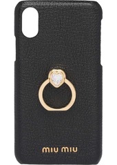 Miu Miu ring-detail iPhone X/XS case