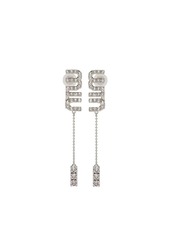 Miu Miu crystal-embellished pendant earrings