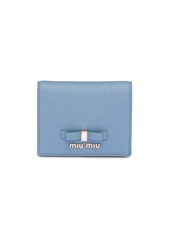 Miu Miu embellished bow wallet