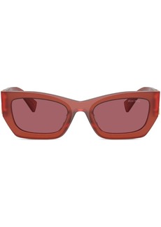 Miu Miu Glimpse rectangular-frame tinted sunglasses