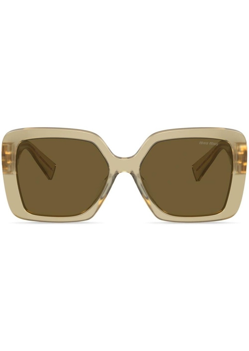 Miu Miu Glimpse square-frame sunglasses