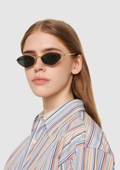 Miu Miu Hexagonal Metal Sunglasses