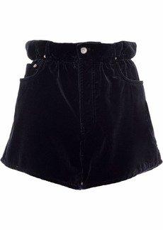 Miu Miu high-rise paperbag shorts