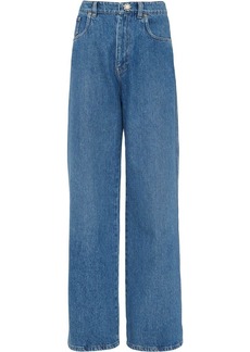 Miu Miu high-waist wide-leg jeans