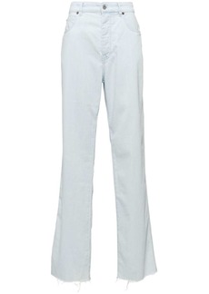 Miu Miu high-waisted wide-leg jeans