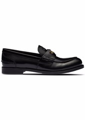 Miu Miu leather penny loafers