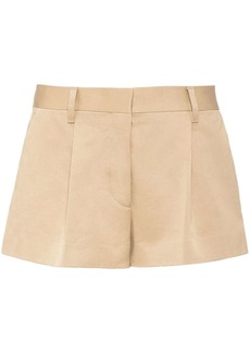Miu Miu low-rise cotton chino shorts
