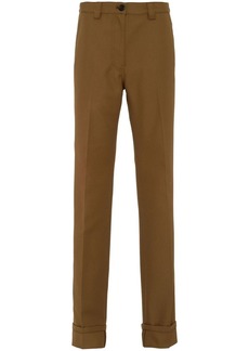 Miu Miu mid-rise straight-leg trousers