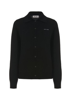 Miu Miu - Cashmere Cardigan - Black - IT 40 - Moda Operandi