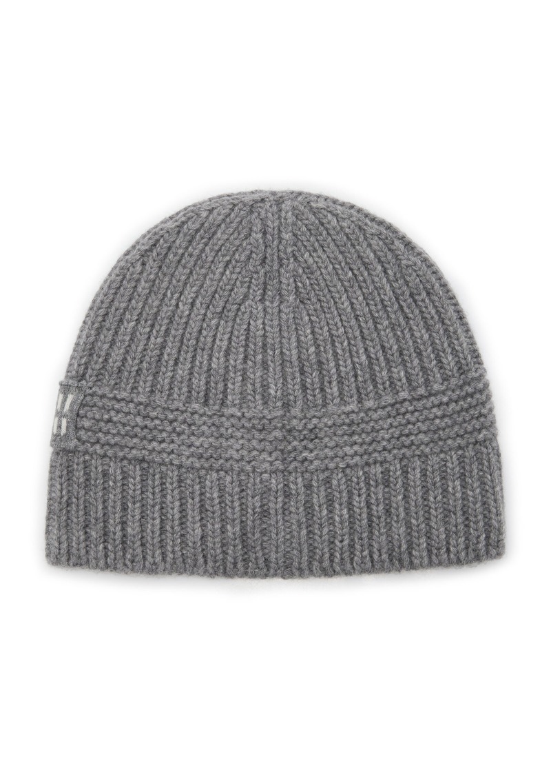 Miu Miu - Cashmere-Wool Beanie - Neutral - M - Moda Operandi