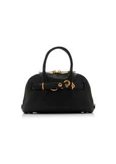 Miu Miu - MIuarchive Leather Top Handle Bag - Black - OS - Moda Operandi