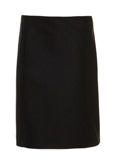 Miu Miu - Radzimir Midi Wrap Skirt - Black - IT 42 - Moda Operandi