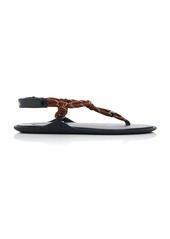 Miu Miu - Rope Sandals - Brown - IT 36 - Moda Operandi