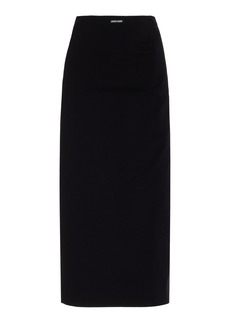 Miu Miu - Stretch-Jersey Maxi Skirt - Black - IT 36 - Moda Operandi