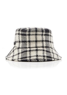 Miu Miu - Wool-Blend Bucket Hat - Black - S - Moda Operandi