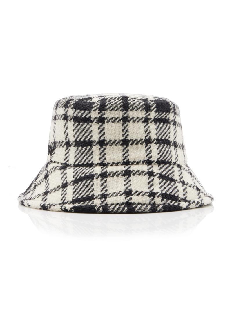Miu Miu - Wool-Blend Bucket Hat - Black - M - Moda Operandi