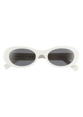 Miu Miu 50mm Oval Sunglasses