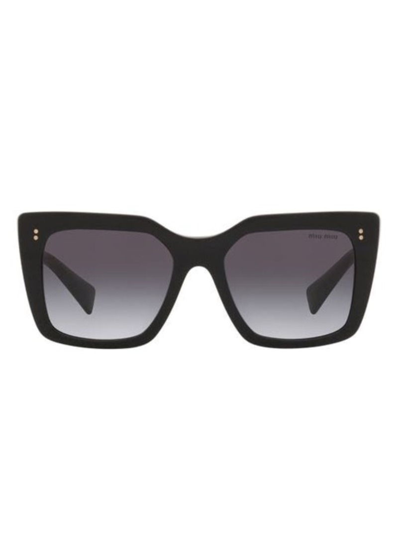 Miu Miu 53mm Square Sunglasses