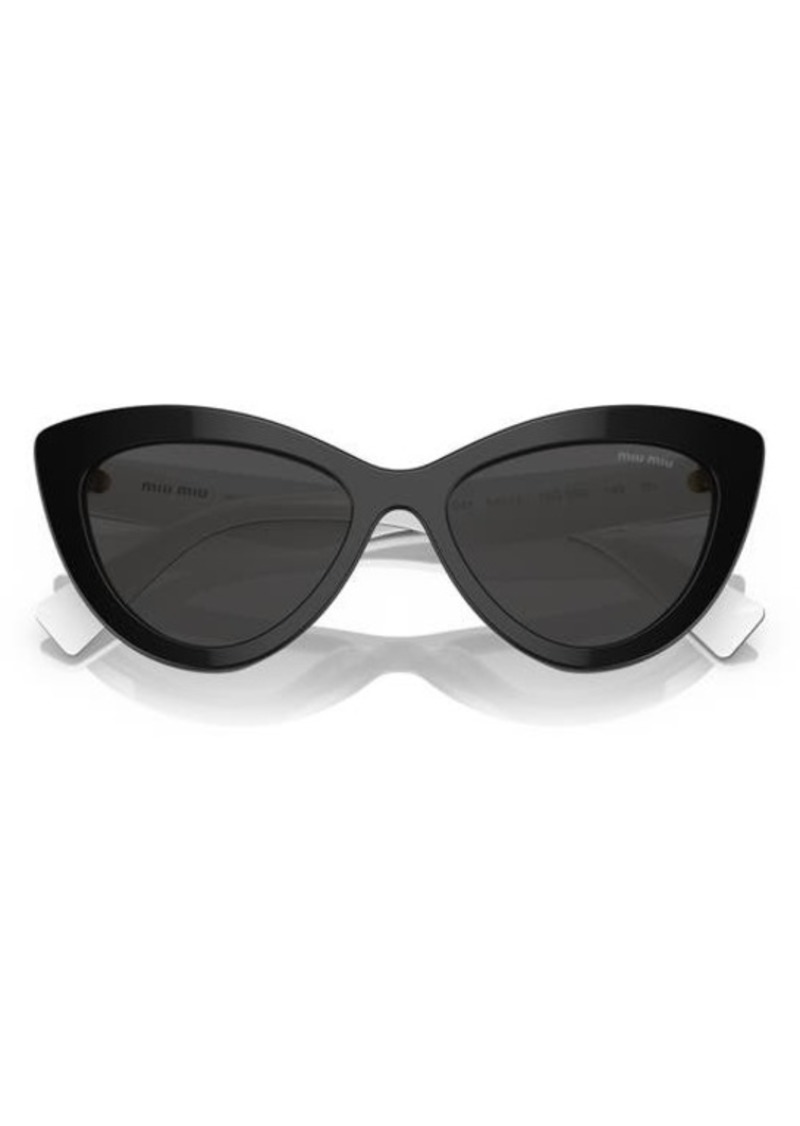 Miu Miu 54mm Cat Eye Sunglasses
