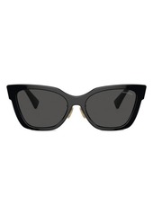 Miu Miu 56mm Square Sunglasses