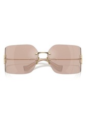 Miu Miu 80mm Oversize Irregular Sunglasses