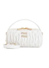 MIU MIU  ARCADIE MATELASSÉ LEATHER BAG