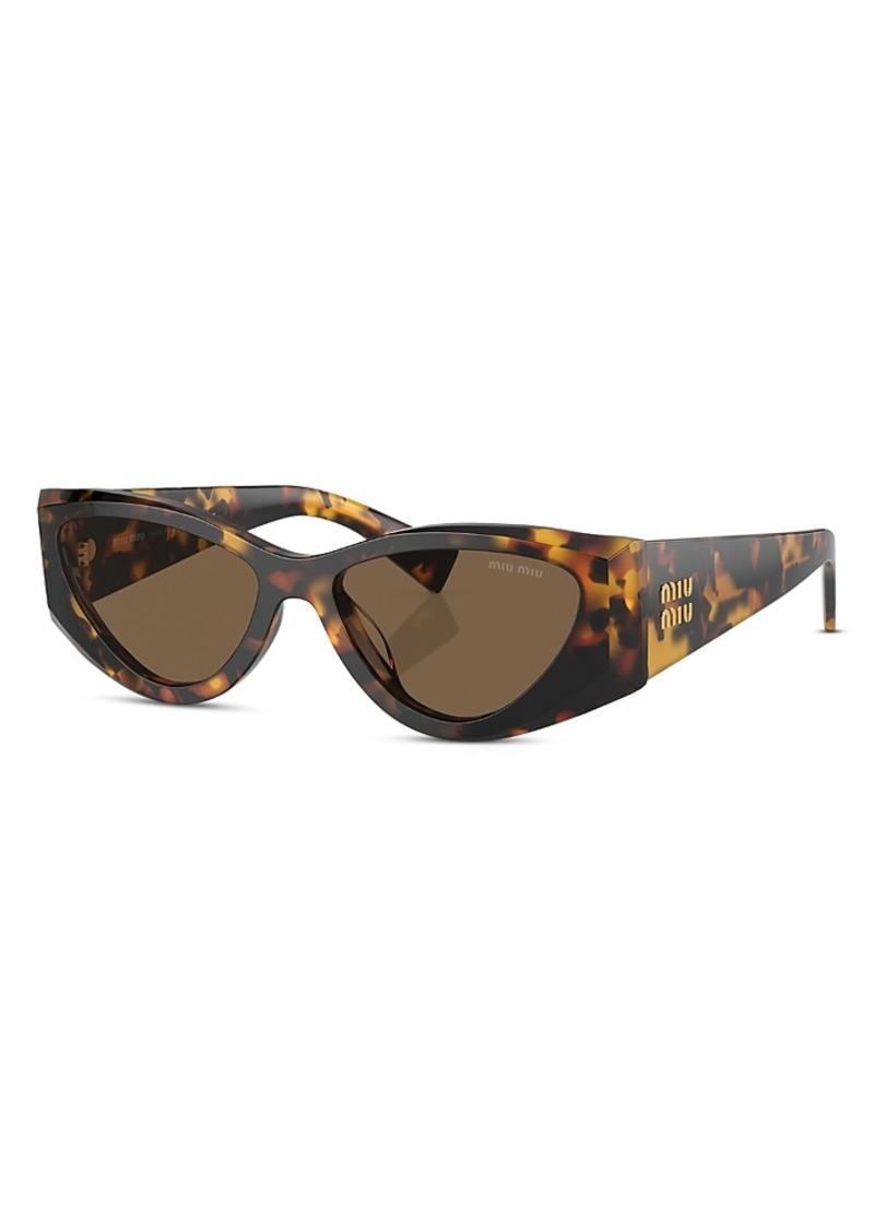 Miu Miu Cat Eye Sunglasses, 54mm